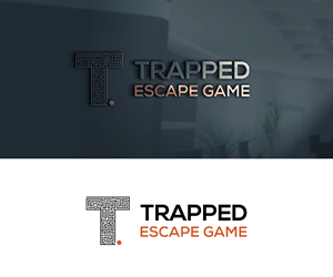Logo Design by Nadim_art for Trapped Escape Game | Design: #37154837