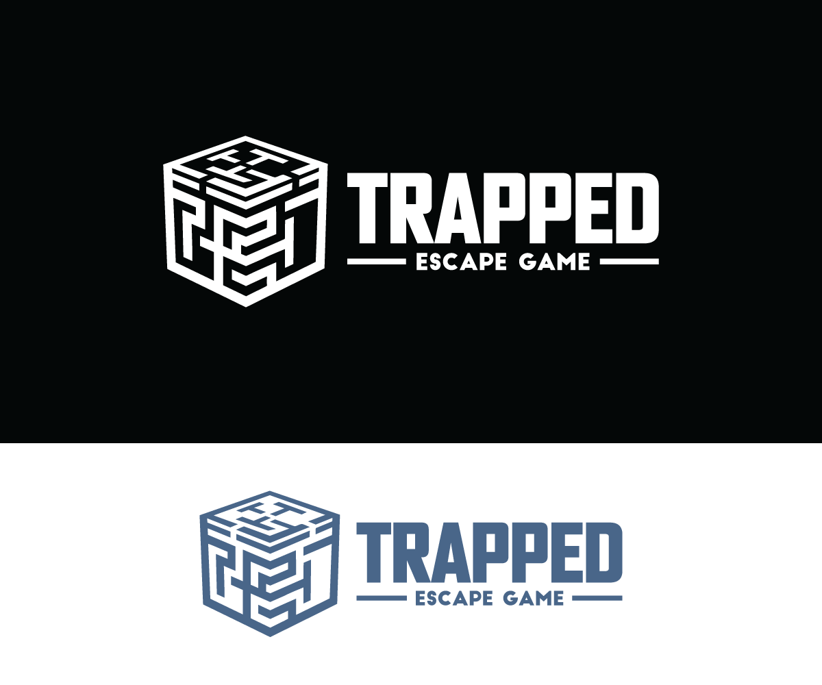 Logo Design by Nadim_art for Trapped Escape Game | Design #37155861