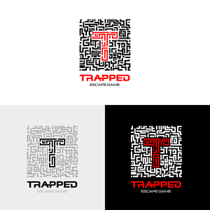 Logo Design by Merin gopi for Trapped Escape Game | Design: #37172917