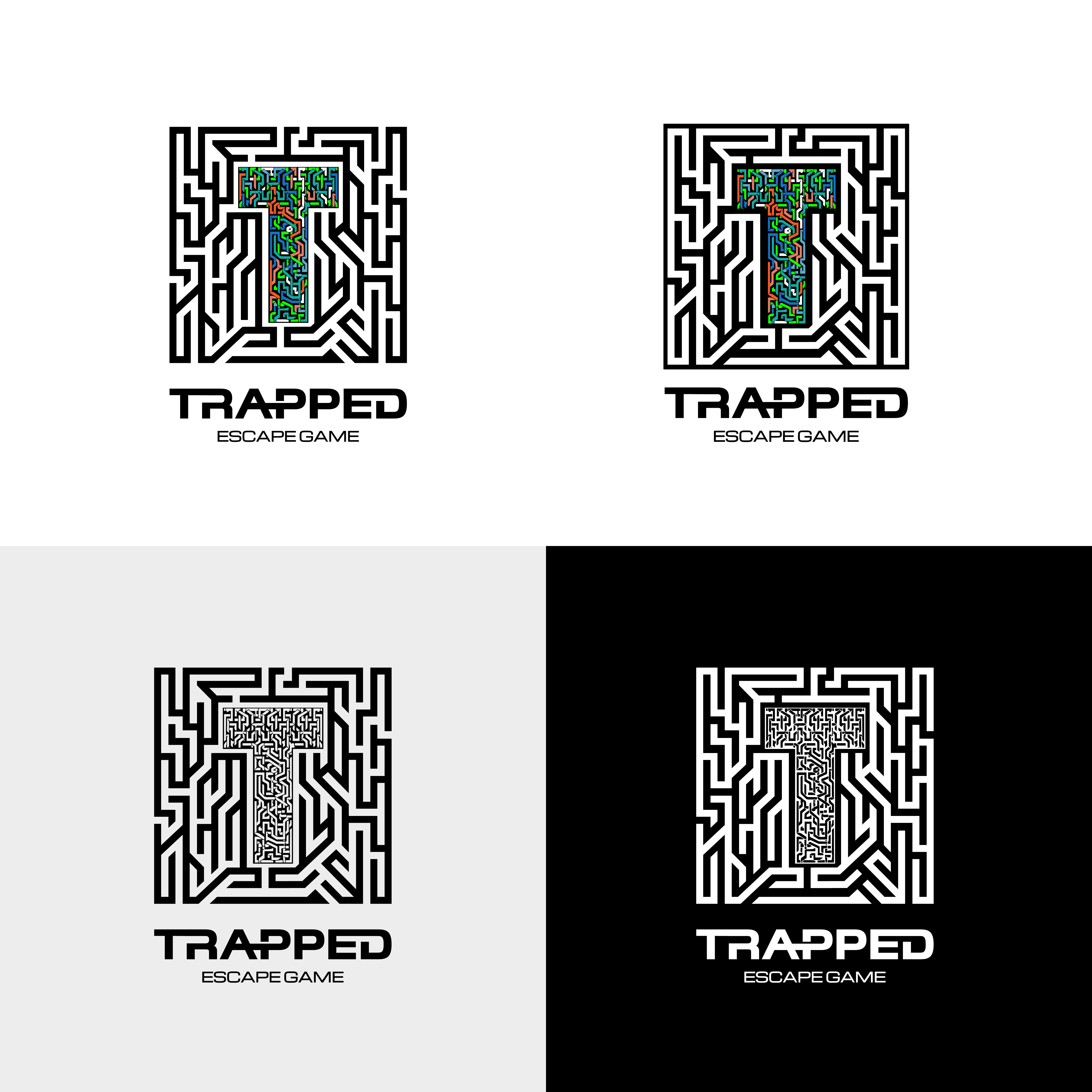 Logo Design by Merin gopi for Trapped Escape Game | Design #37172981