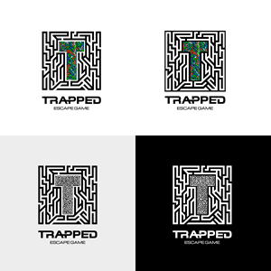 Logo Design by Merin gopi for Trapped Escape Game | Design: #37172981