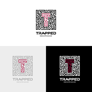 Logo Design by Merin gopi for Trapped Escape Game | Design: #37173040