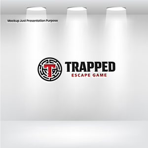 Logo Design by Pixel Foundry for Trapped Escape Game | Design: #37146988
