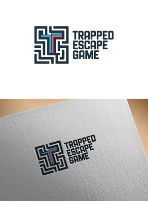 Logo Design by KING JM for Trapped Escape Game | Design: #37143724