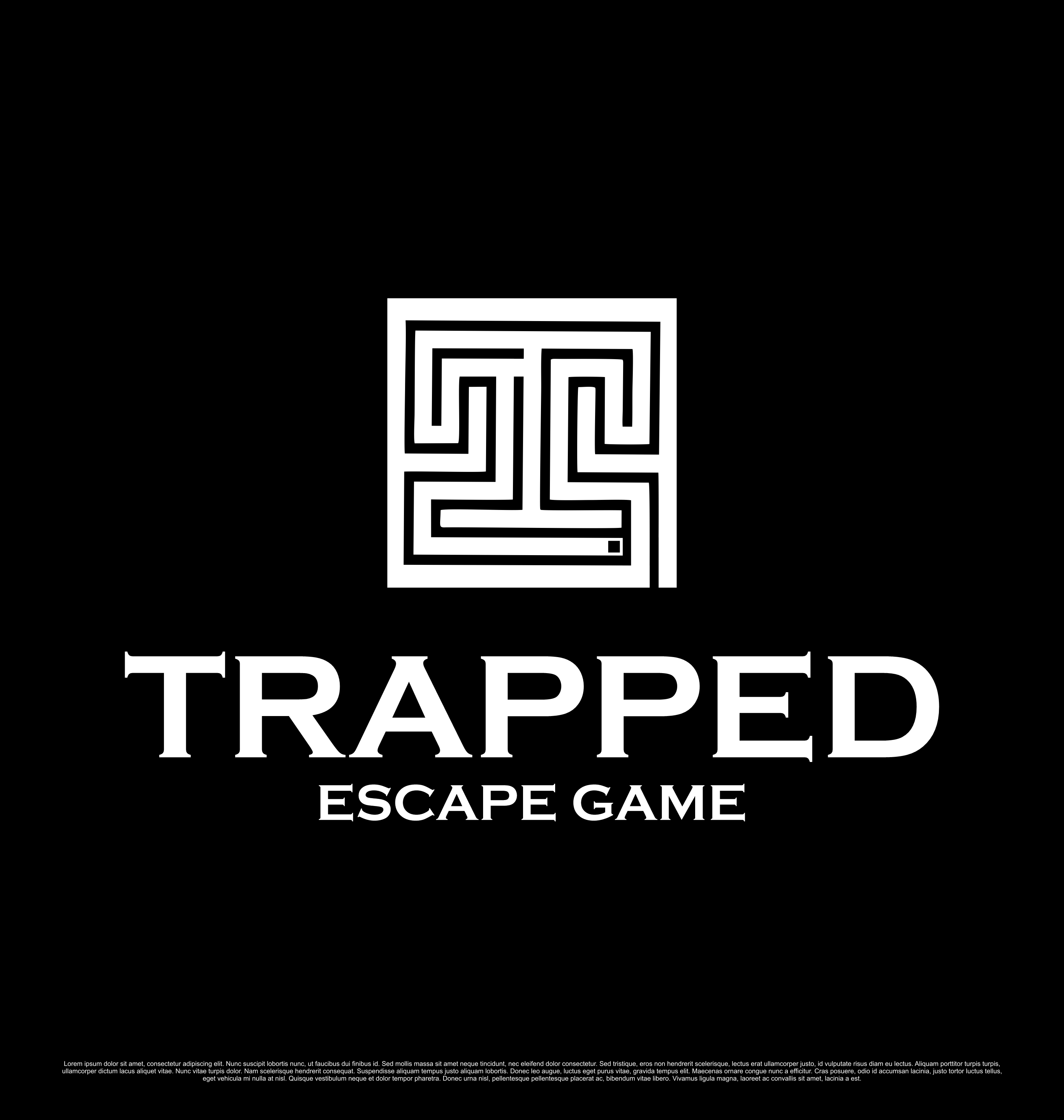 Design de Logo par kebusibud pour Trapped Escape Game | Design #37148961