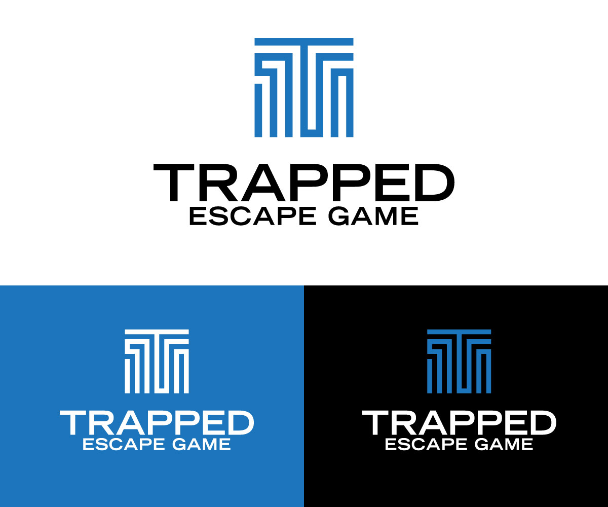 Logo Design by RaKu 2 for Trapped Escape Game | Design #37159838