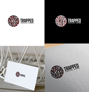 Logo Design by Jonshonkal for Trapped Escape Game | Design: #37167782