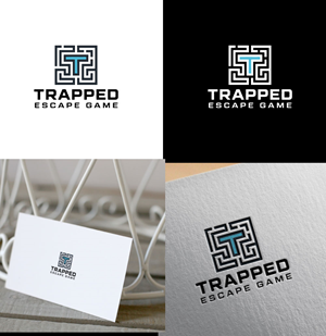 Logo Design by Jonshonkal for Trapped Escape Game | Design: #37167784