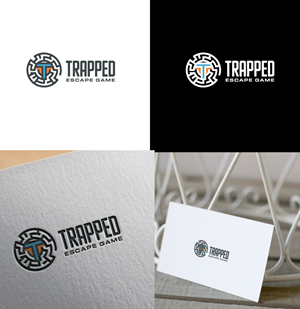 Logo Design by Jonshonkal for Trapped Escape Game | Design: #37167785