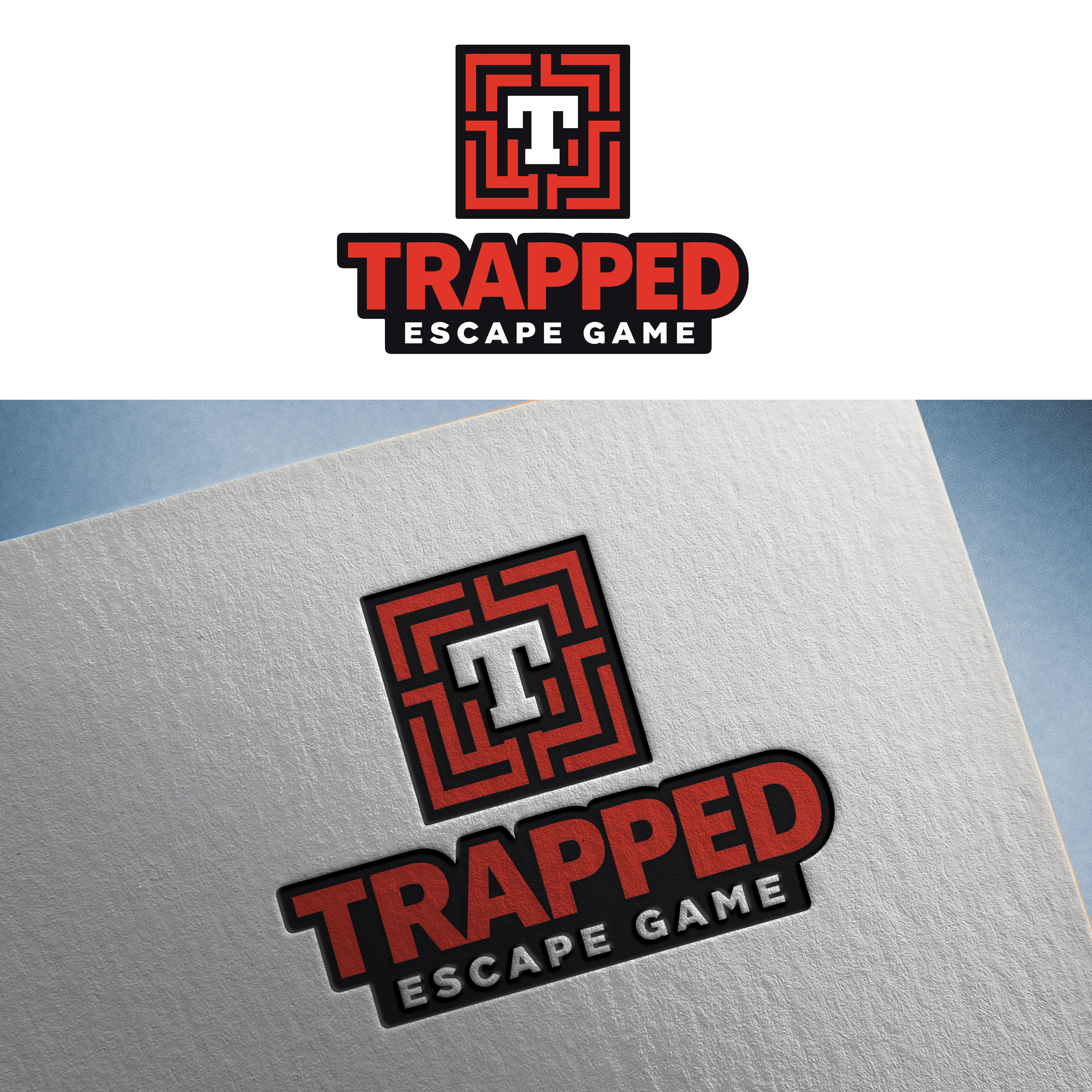Logo-Design von Shariqology für Trapped Escape Game | Design #37144755