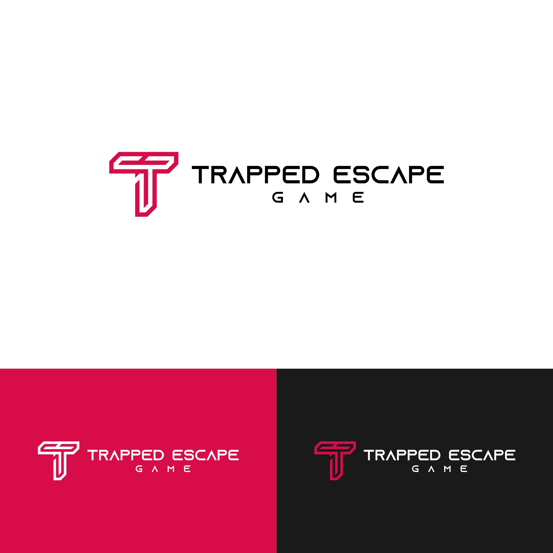 Logo Design by Abici for Trapped Escape Game | Design #37158379