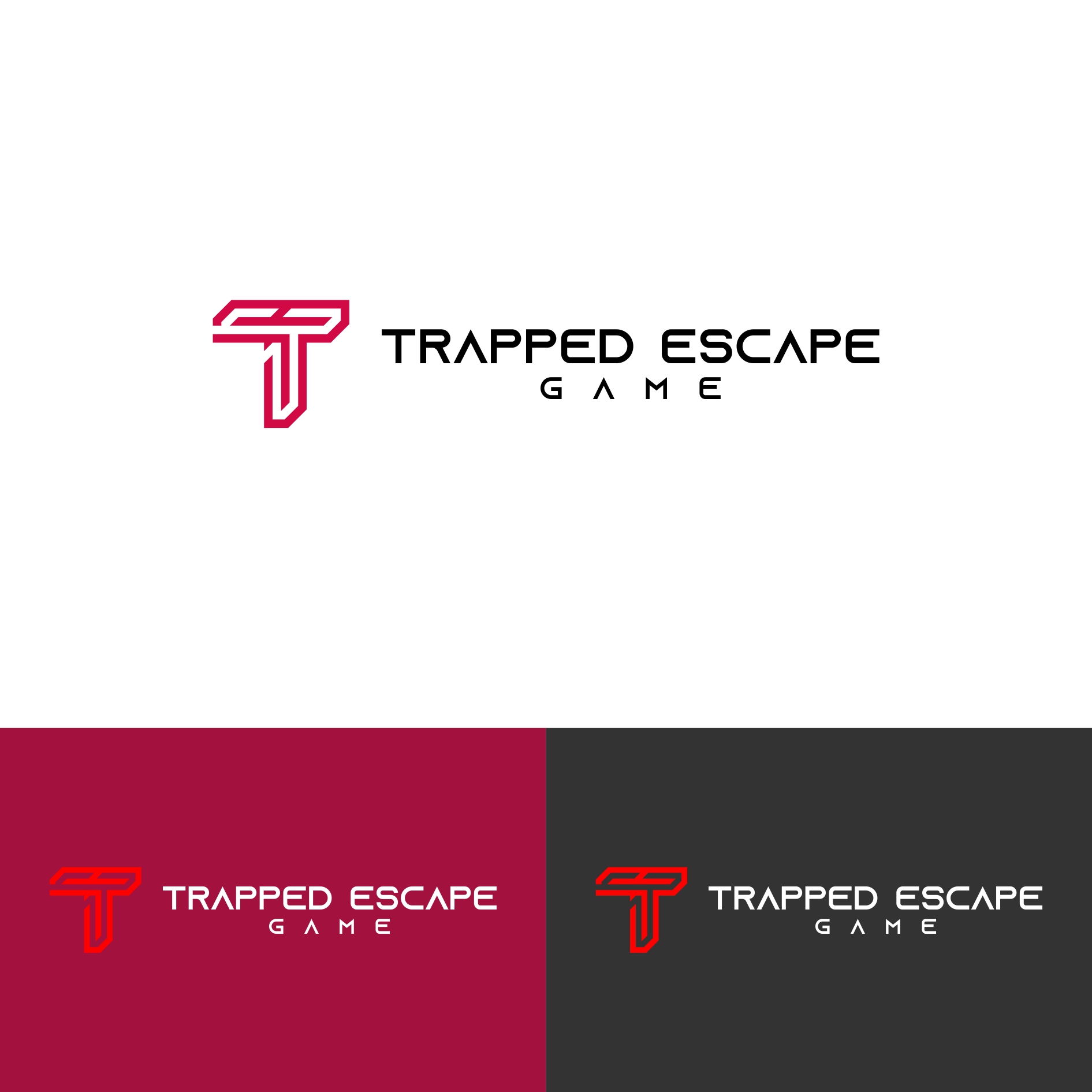 Logo Design by Abici for Trapped Escape Game | Design #37158785