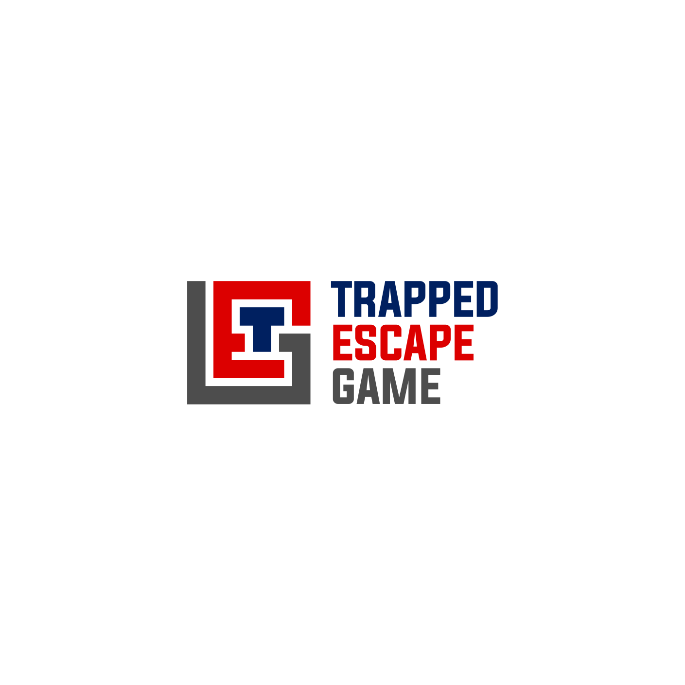 Logo Design by Sigeto for Trapped Escape Game | Design #37166637