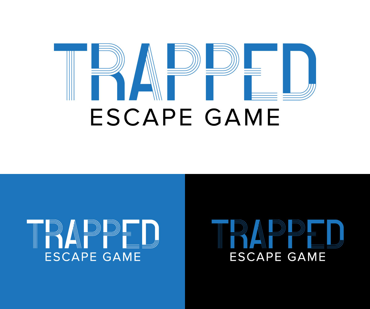 Logo Design by DesignMaker 2 for Trapped Escape Game | Design #37161548