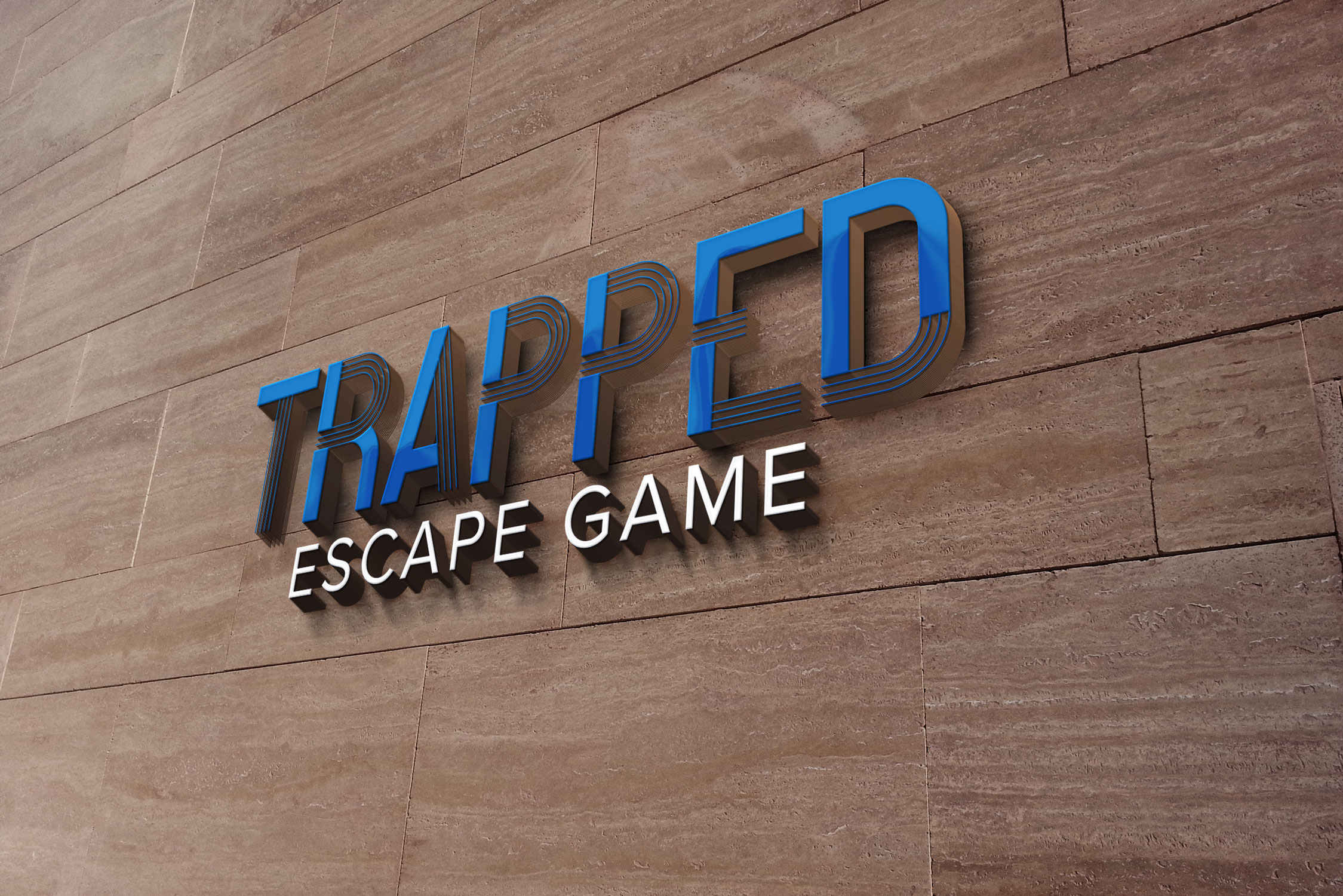 Logo Design by DesignMaker 2 for Trapped Escape Game | Design #37163206