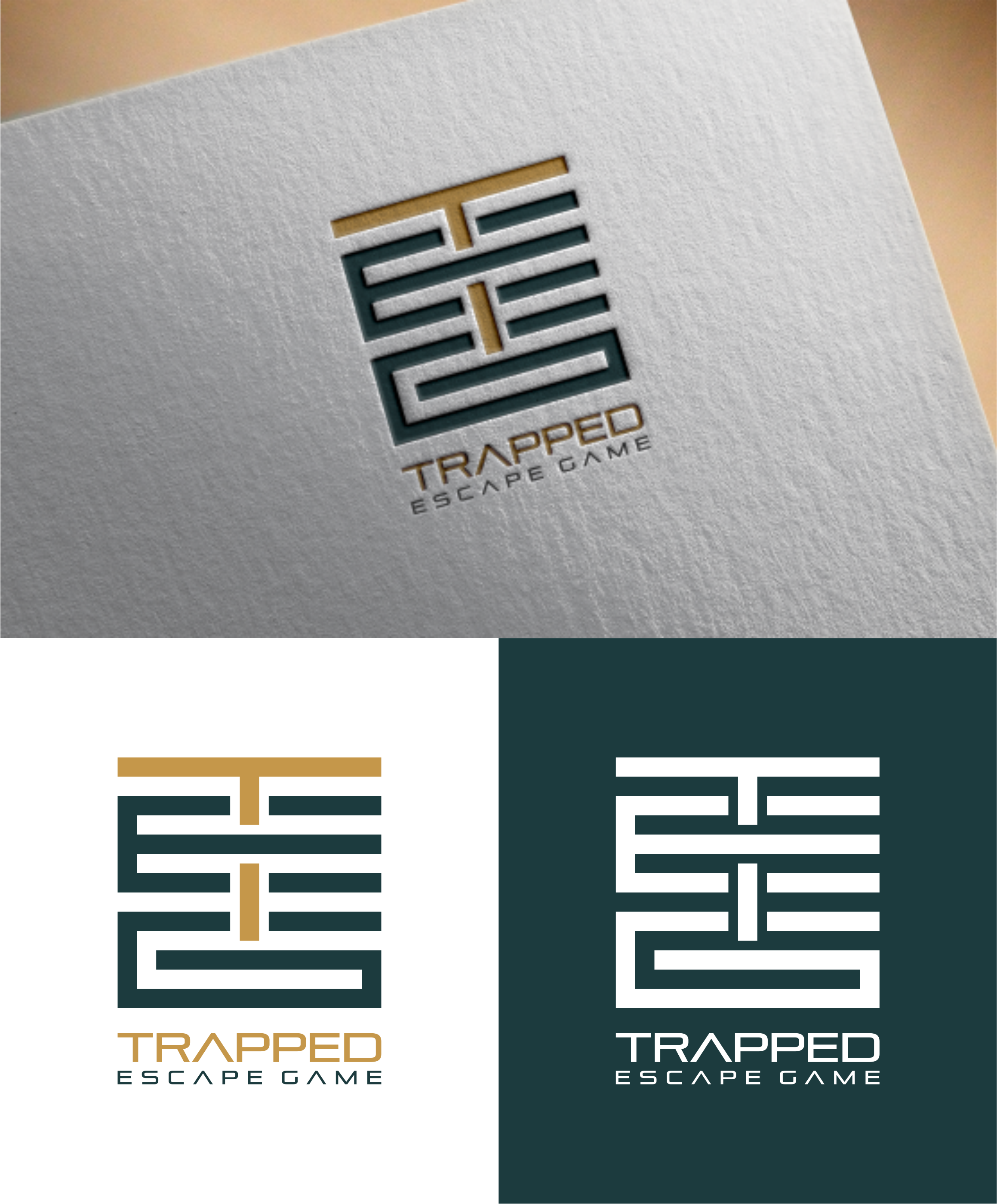 Logo Design by healer1617 for Trapped Escape Game | Design #37143287