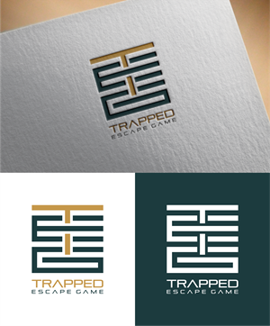 Logo Design by healer1617 for Trapped Escape Game | Design: #37143287