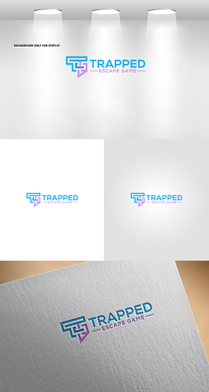 Logo Design by Rahmina for Trapped Escape Game | Design: #37146953