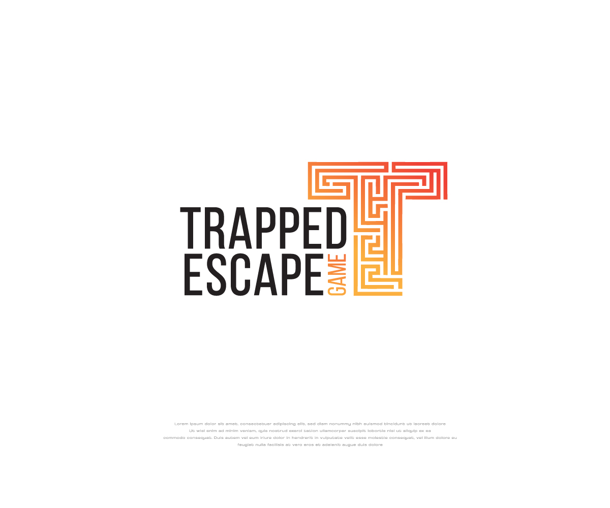 Logo Design by apik. for Trapped Escape Game | Design #37143088