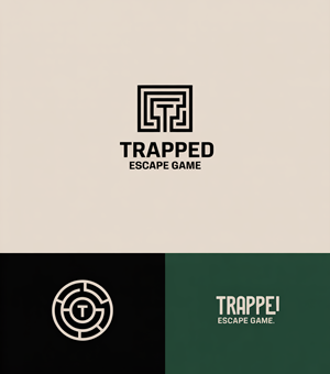 Logo Design by Sajjad Marks for Trapped Escape Game | Design: #37141634