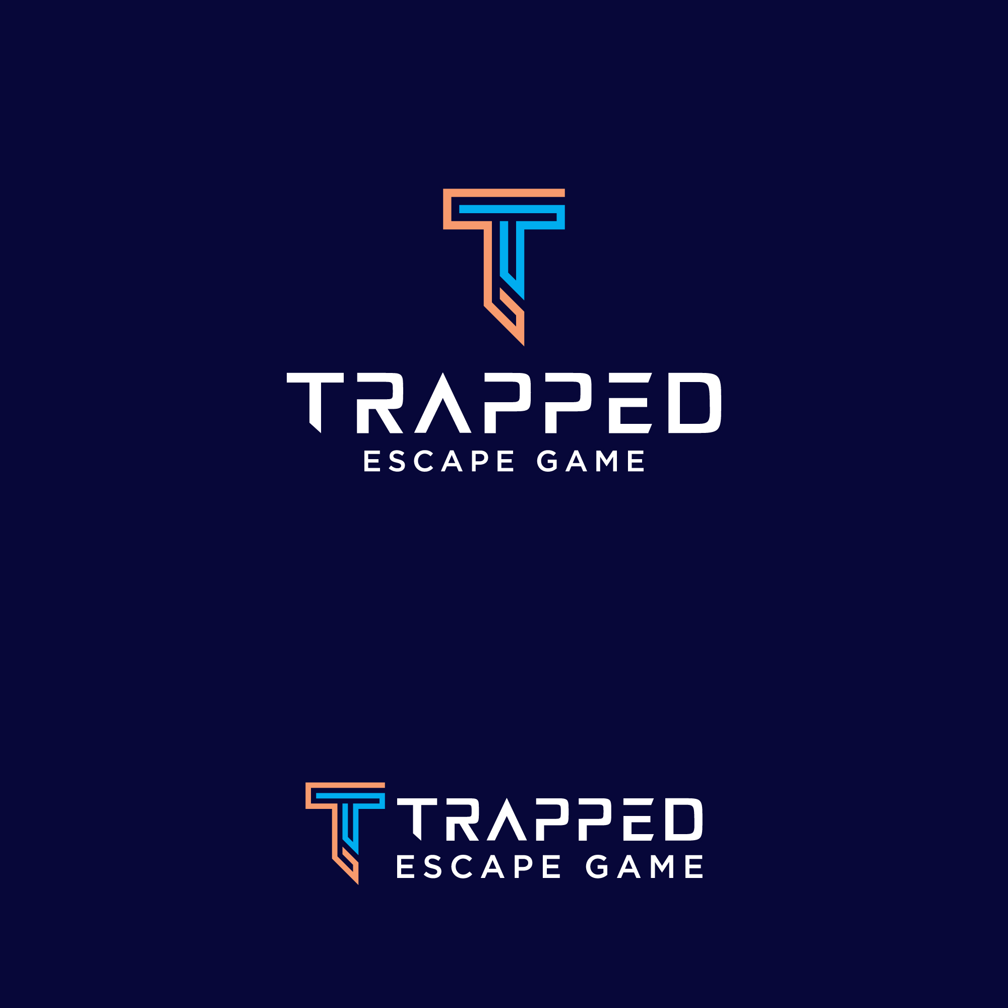 Logo Design by Madrar Studio for Trapped Escape Game | Design #37166865