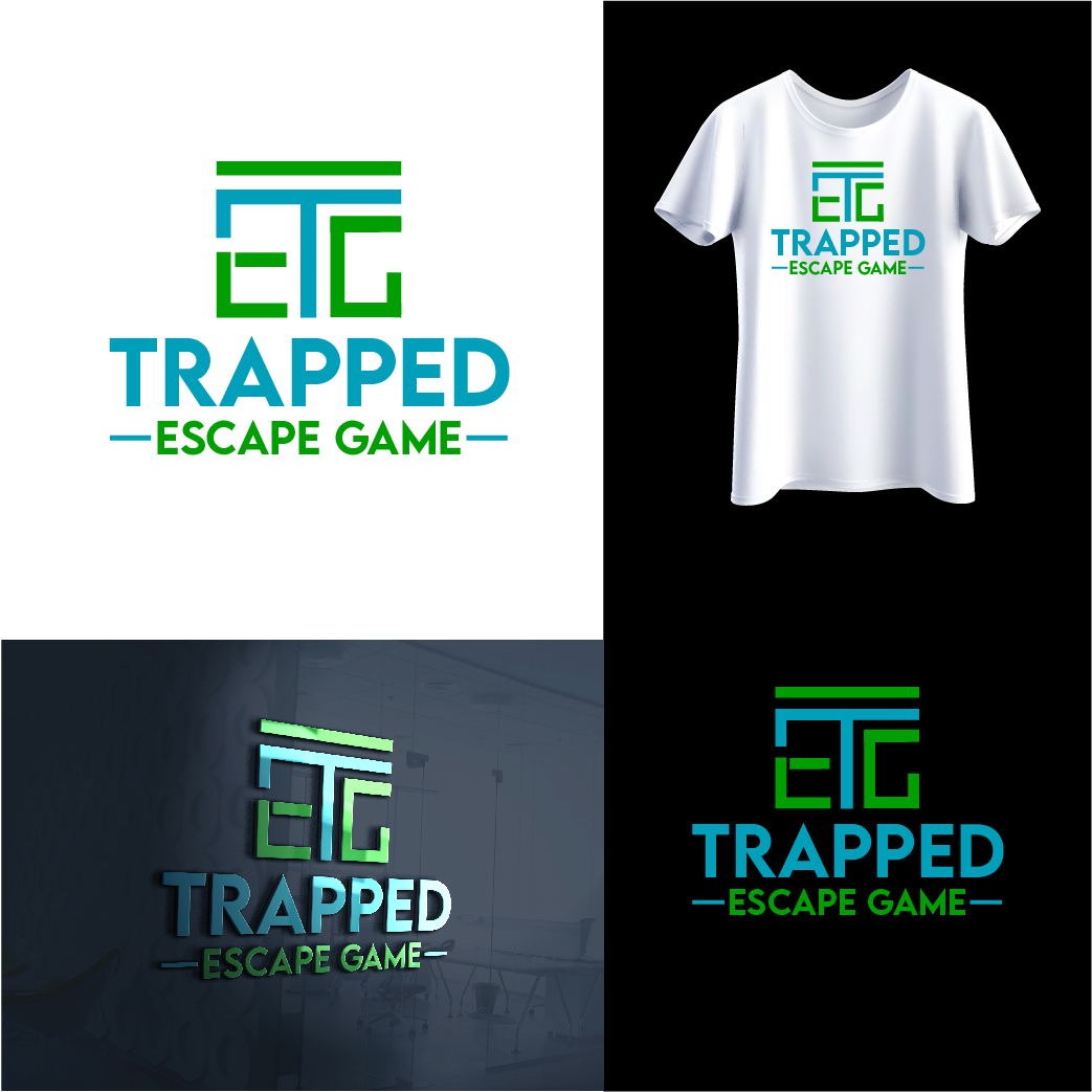 Logo Design by LogoLogic98 for Trapped Escape Game | Design #37162605
