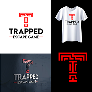 Logo-Design von LogoLogic98 für Trapped Escape Game | Design #37168354