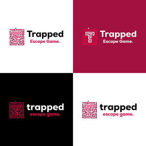 Logo Design by Bione for Trapped Escape Game | Design: #37155433
