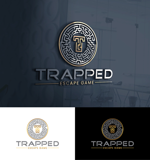 Logo Design by bute for Trapped Escape Game | Design: #37150999