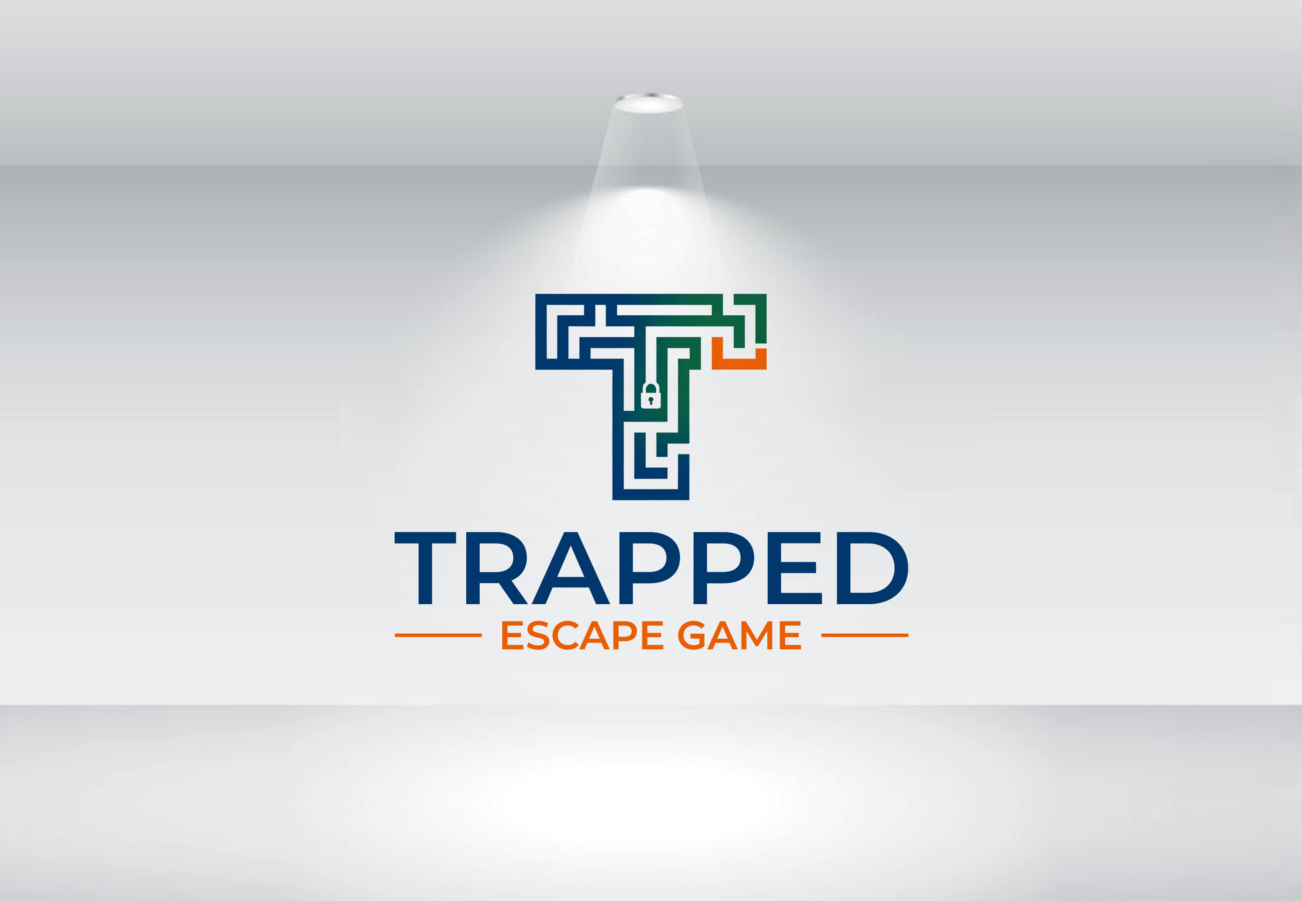 Logo Design by GraphiqueLab for Trapped Escape Game | Design #37149821