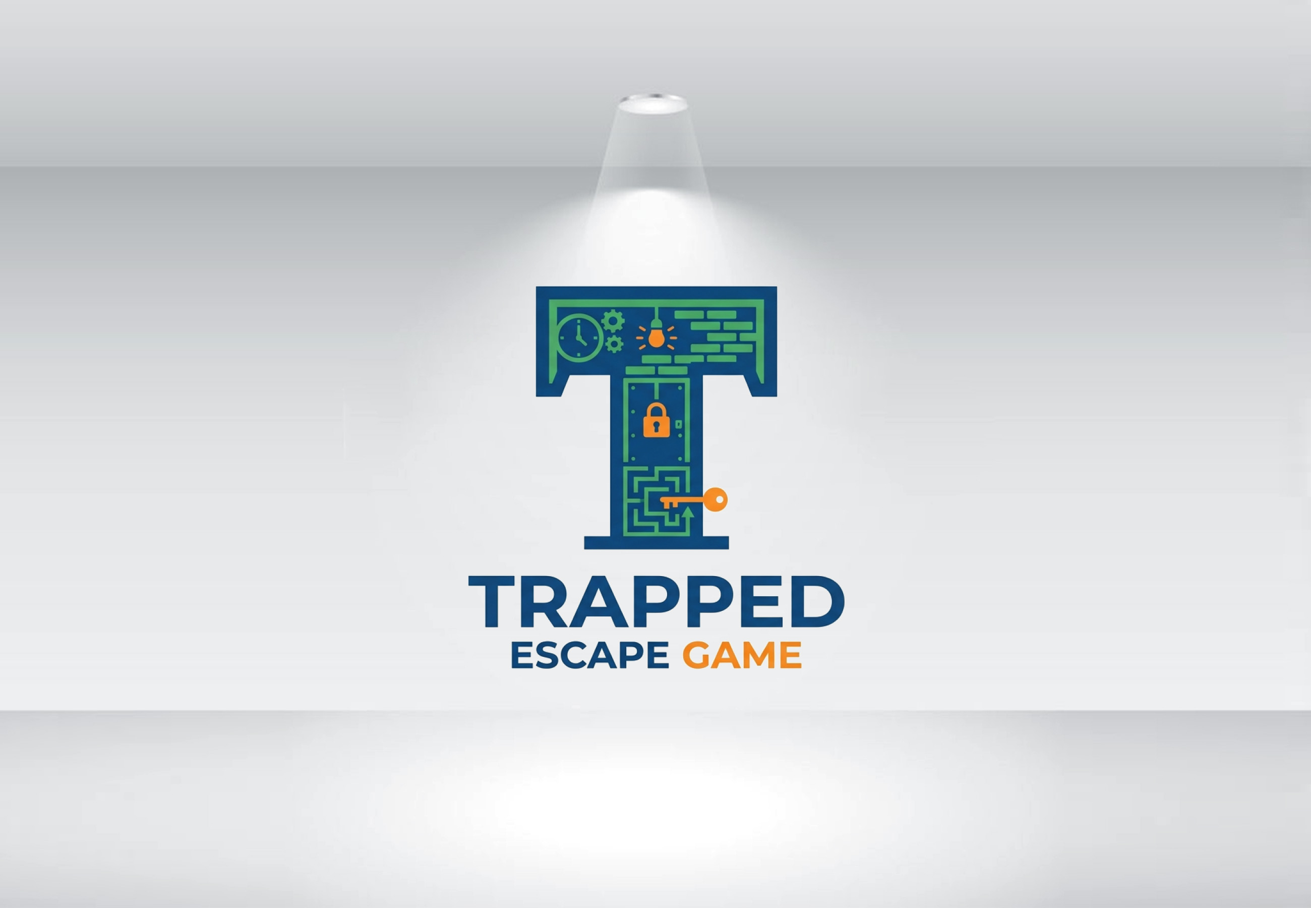 Logo Design by GraphiqueLab for Trapped Escape Game | Design #37149822
