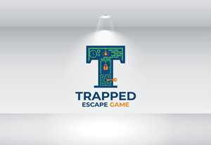 Logo Design by GraphiqueLab for Trapped Escape Game | Design: #37149822