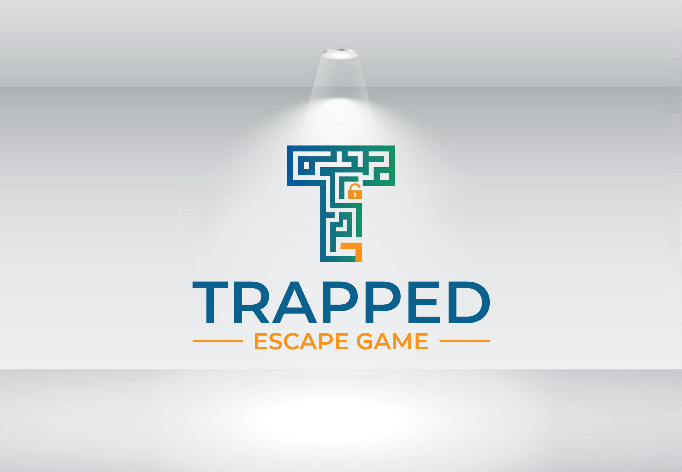 Logo Design by GraphiqueLab for Trapped Escape Game | Design #37149823