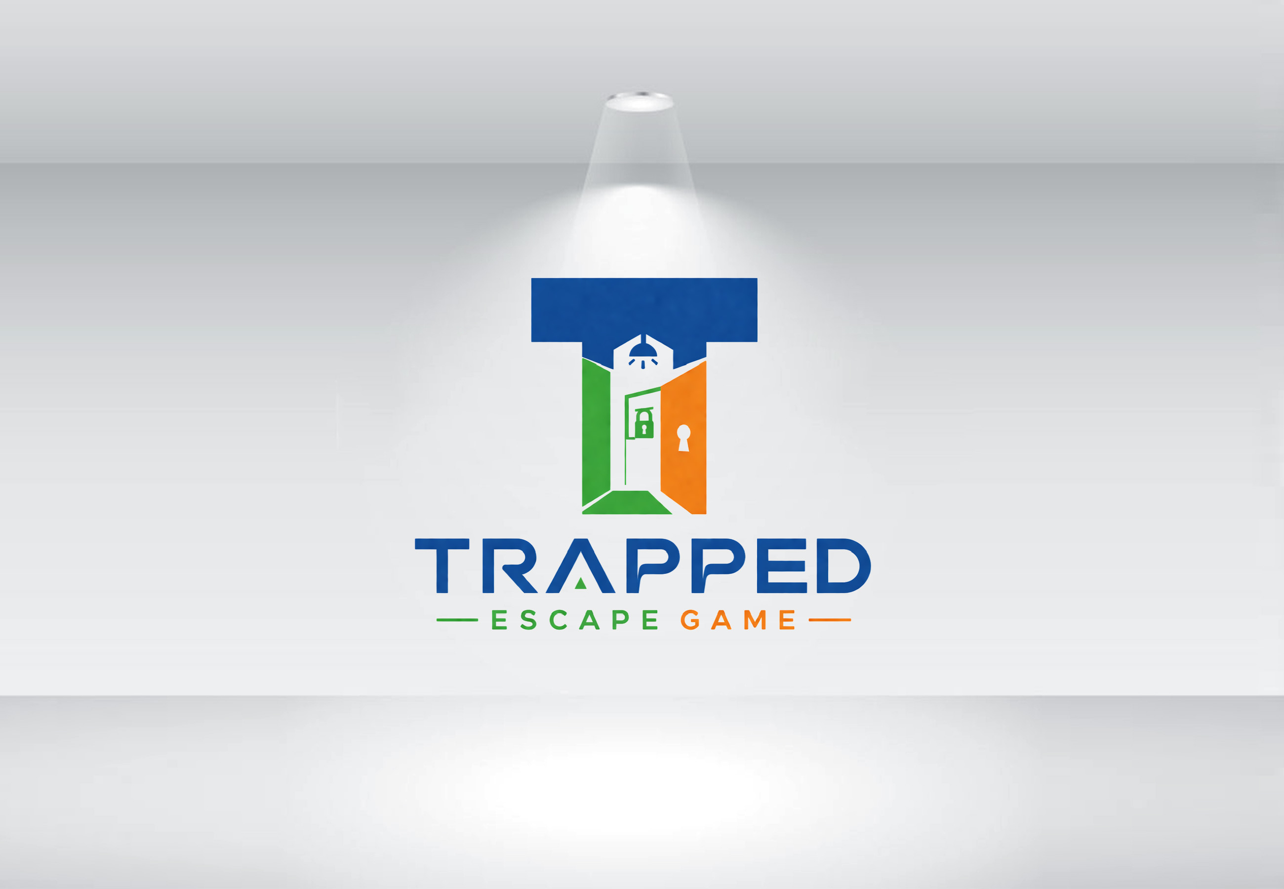 Logo Design by GraphiqueLab for Trapped Escape Game | Design #37149825