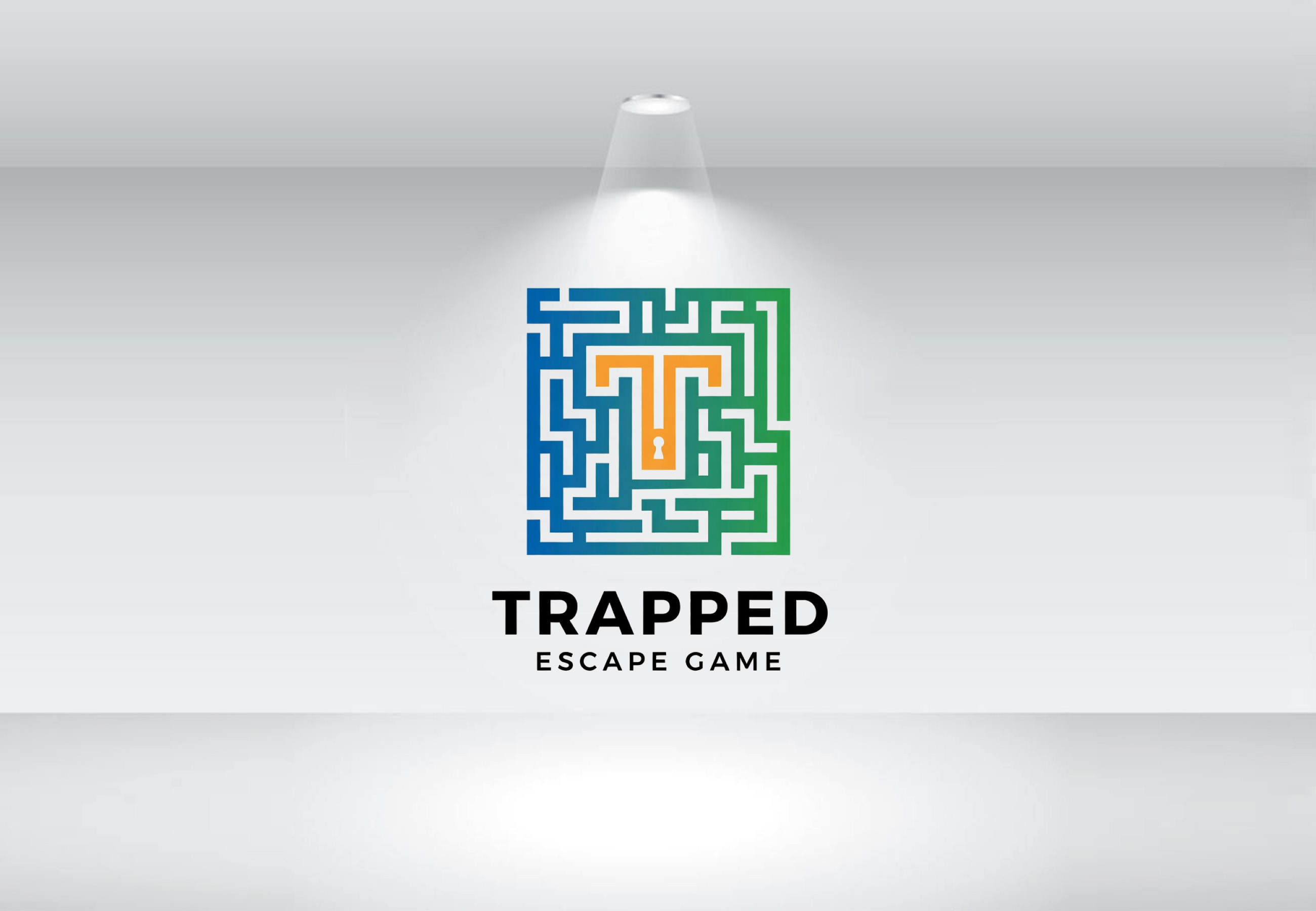Logo Design by GraphiqueLab for Trapped Escape Game | Design #37149840