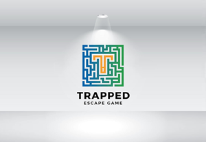 Logo Design by GraphiqueLab for Trapped Escape Game | Design: #37149840