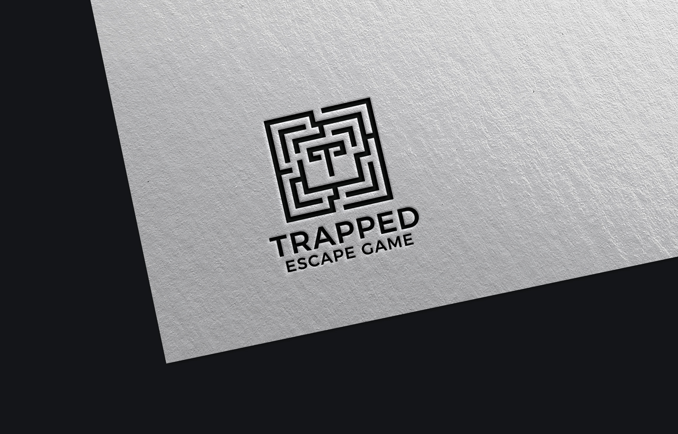 Logo Design by GraphiqueLab for Trapped Escape Game | Design #37149851