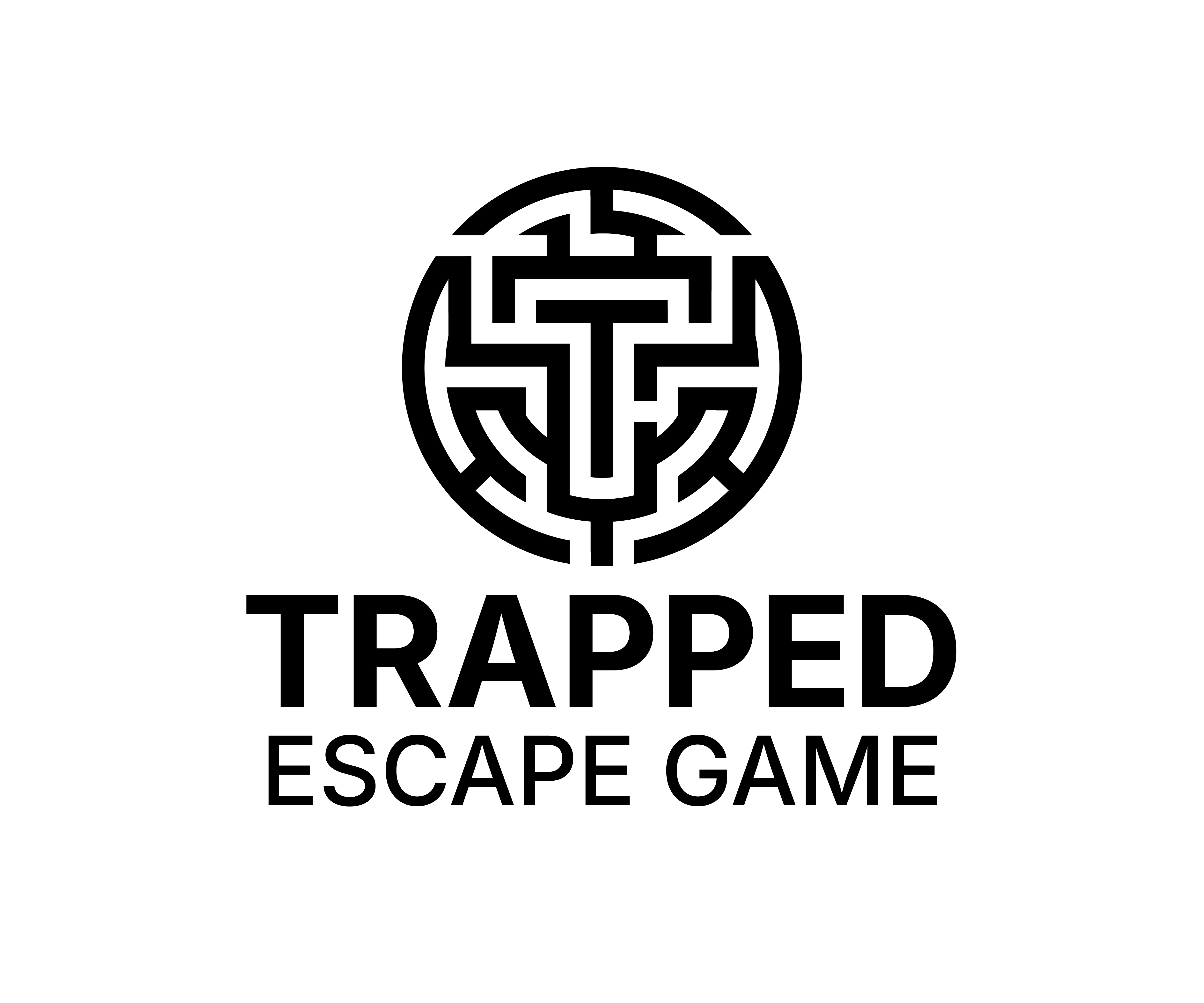 Logo Design by Fredericm for Trapped Escape Game | Design #37146348