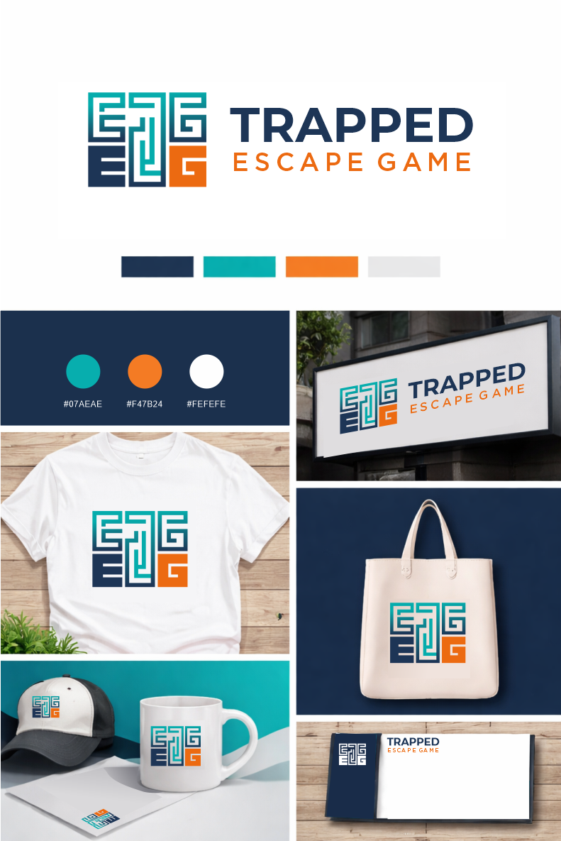 Logo Design by cplcrtn3 for Trapped Escape Game | Design #37146110