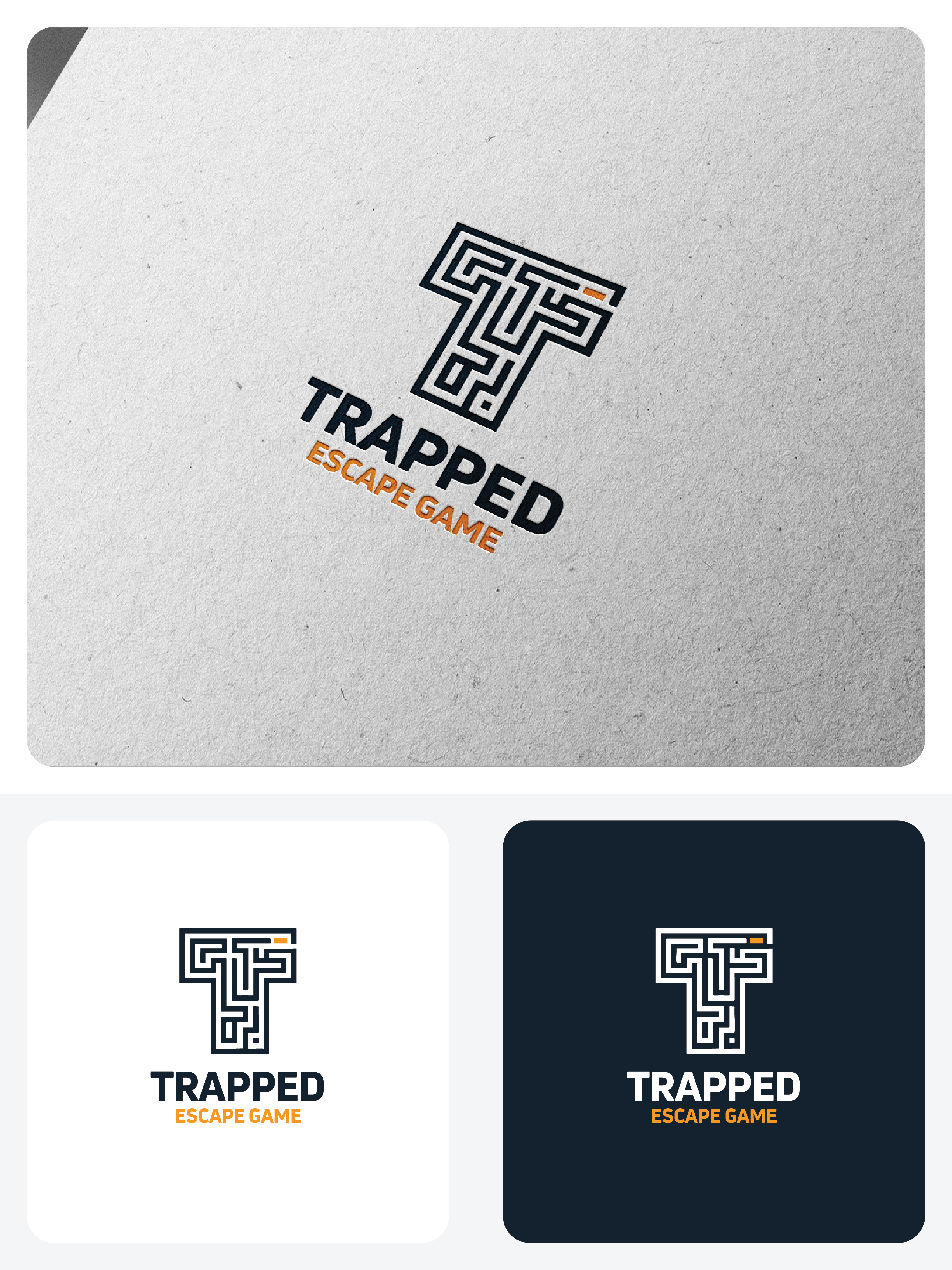Logo Design by raju.creative for Trapped Escape Game | Design #37141658