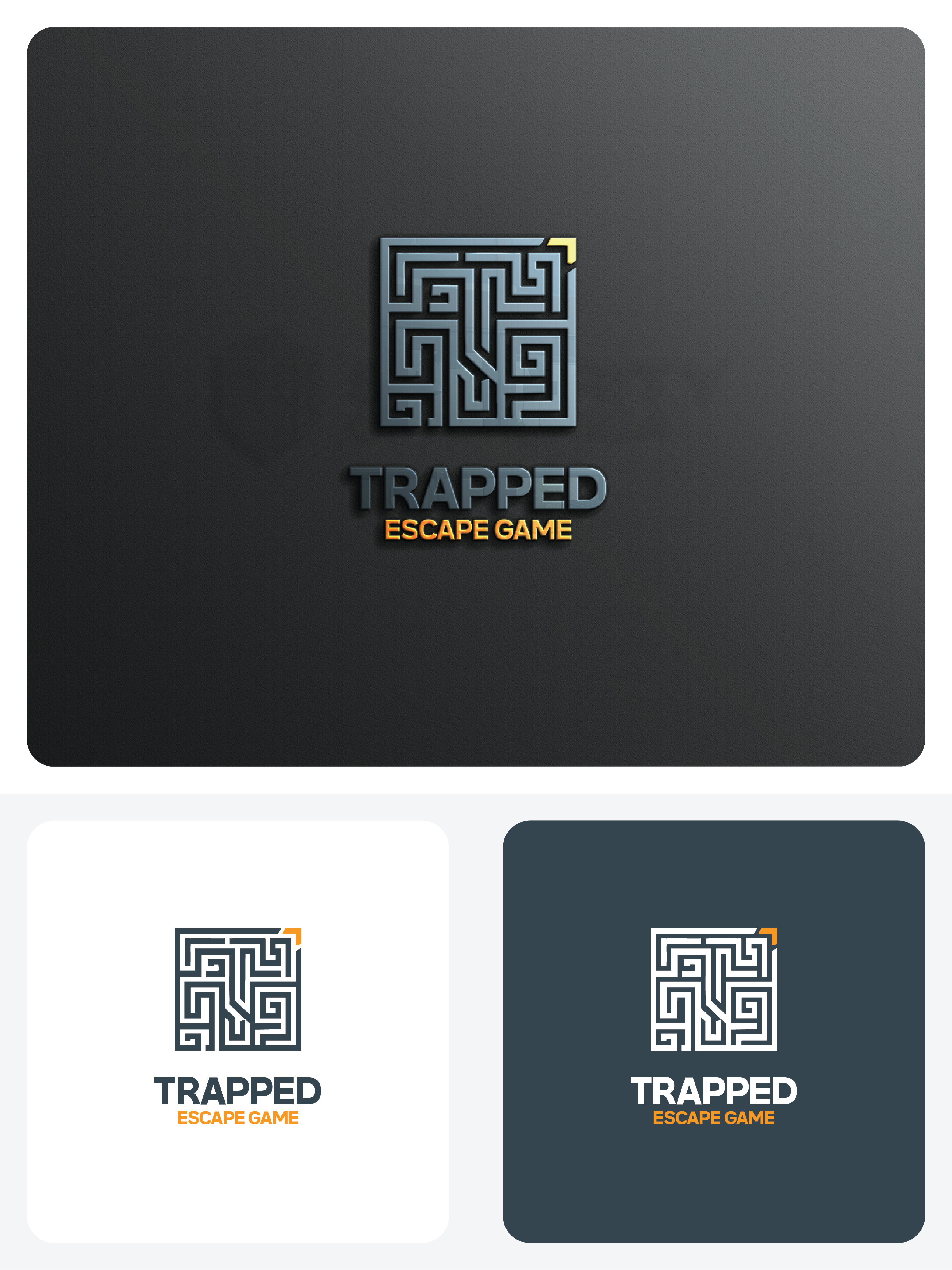 Logo Design by raju.creative for Trapped Escape Game | Design #37141659