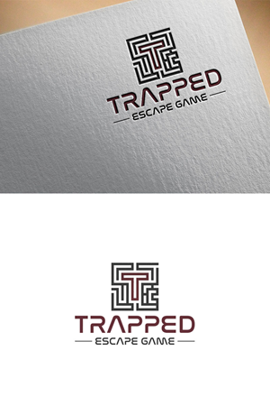 Logo Design by jessica-mano for Trapped Escape Game | Design: #37145076