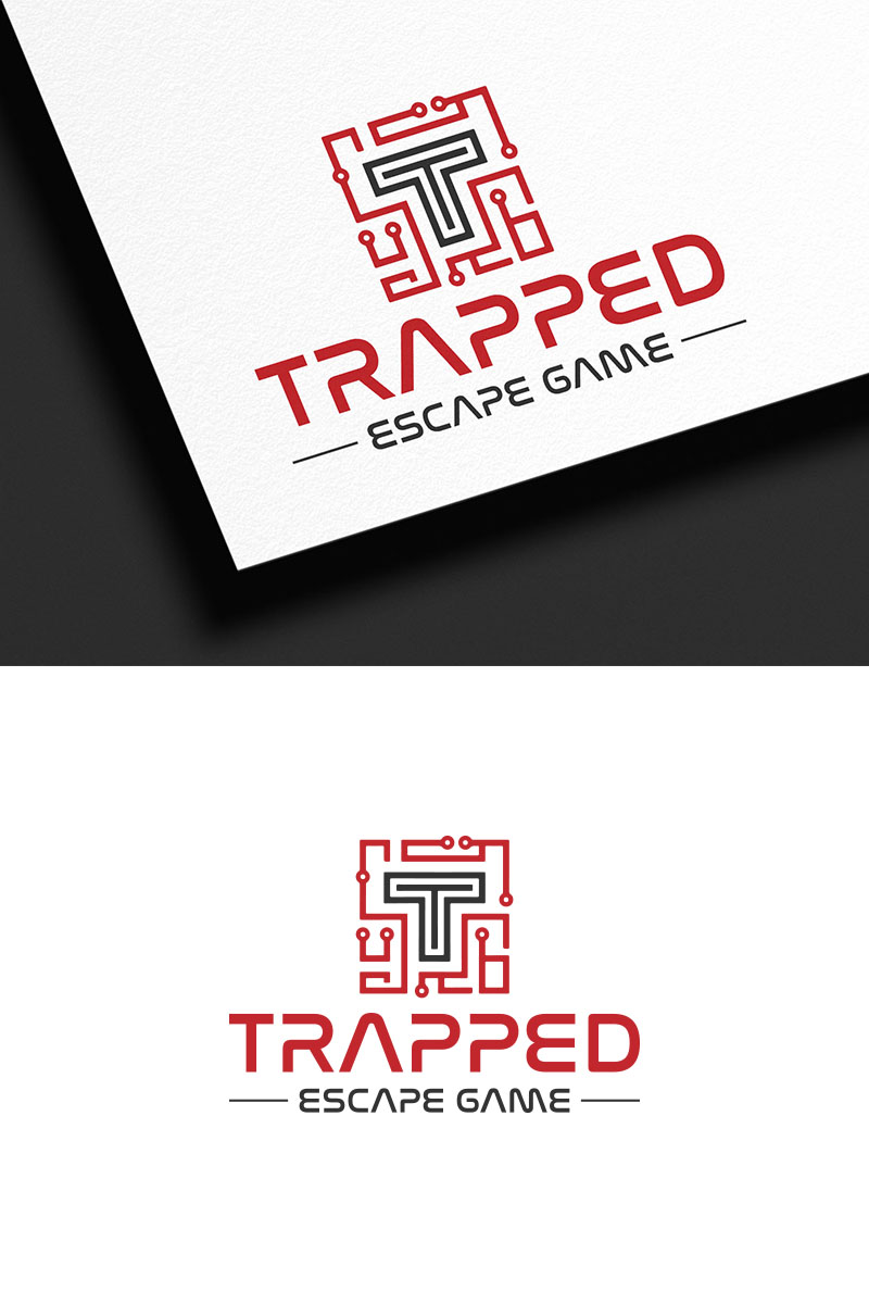Logo Design by jessica-mano for Trapped Escape Game | Design #37145077