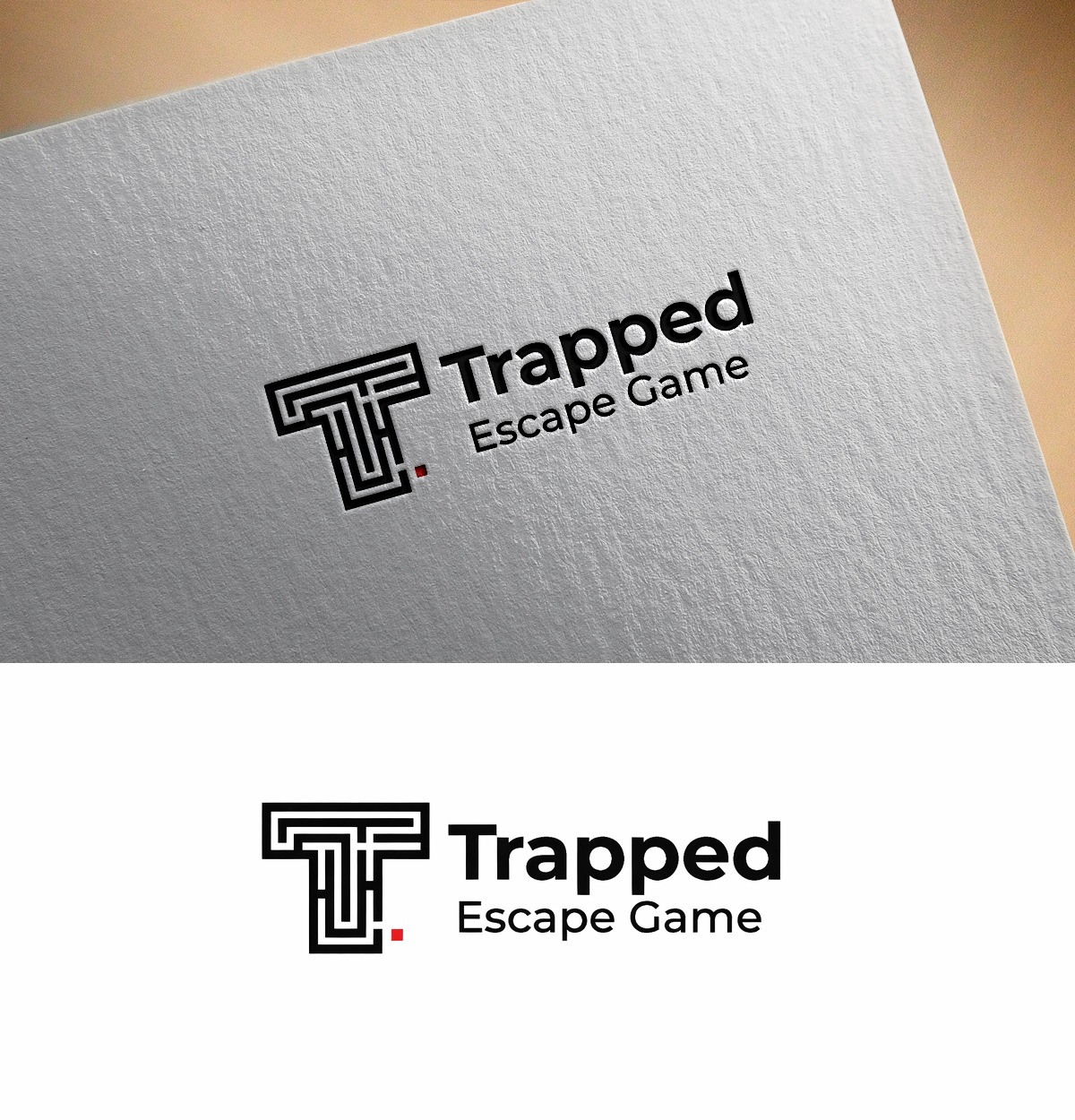 Logo Design by 9me art for Trapped Escape Game | Design #37146252