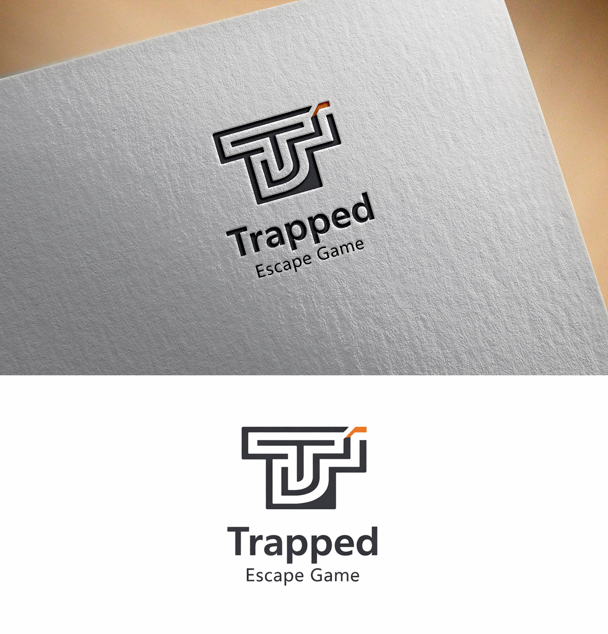 Logo Design by 9me art for Trapped Escape Game | Design #37146253