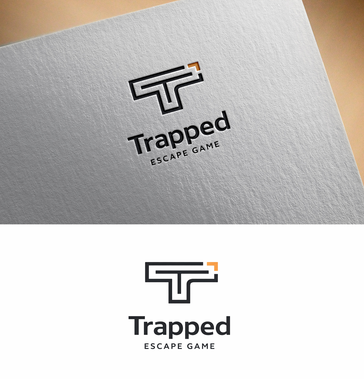 Logo Design by 9me art for Trapped Escape Game | Design #37146254