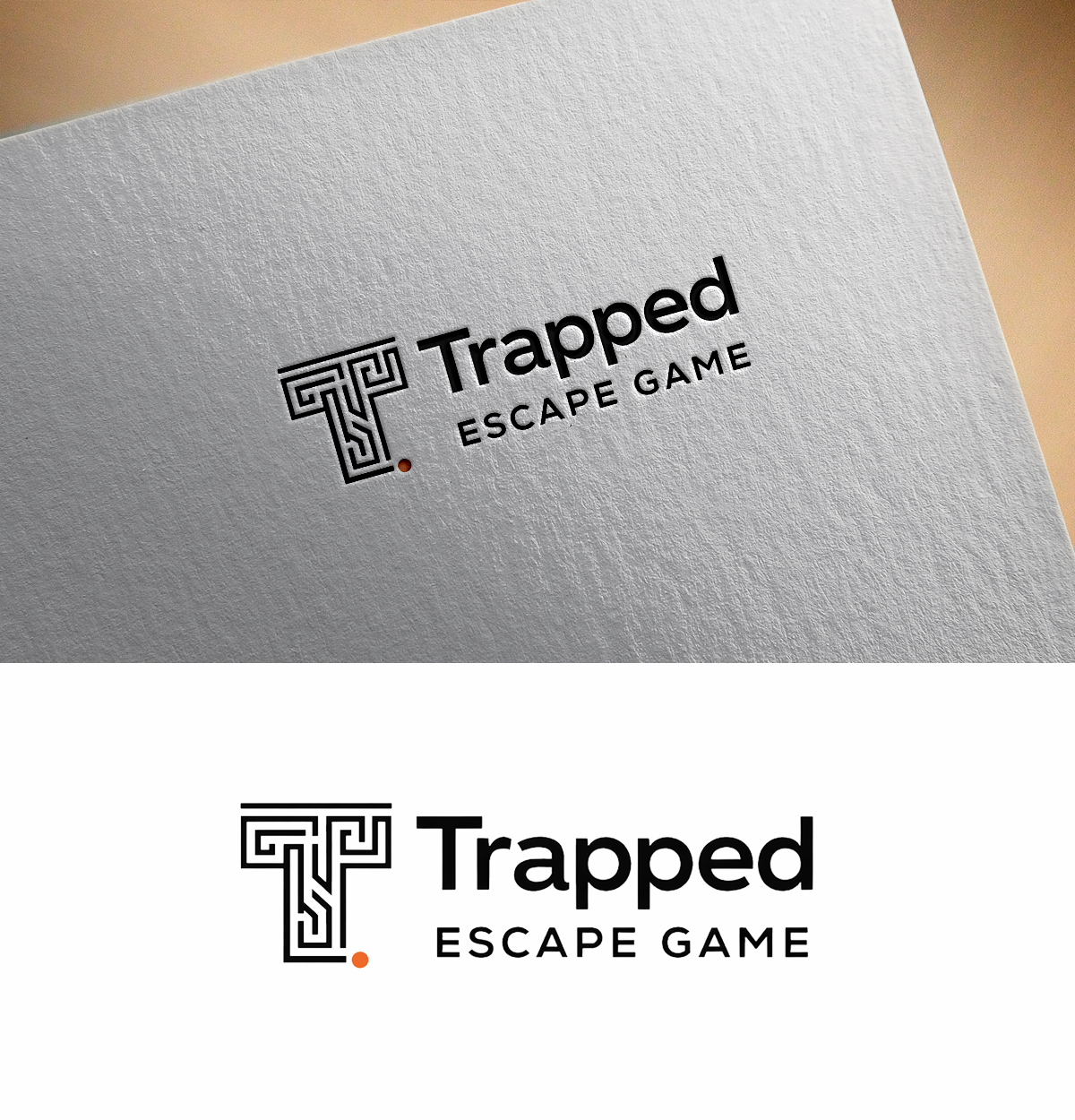 Logo Design by 9me art for Trapped Escape Game | Design #37146255