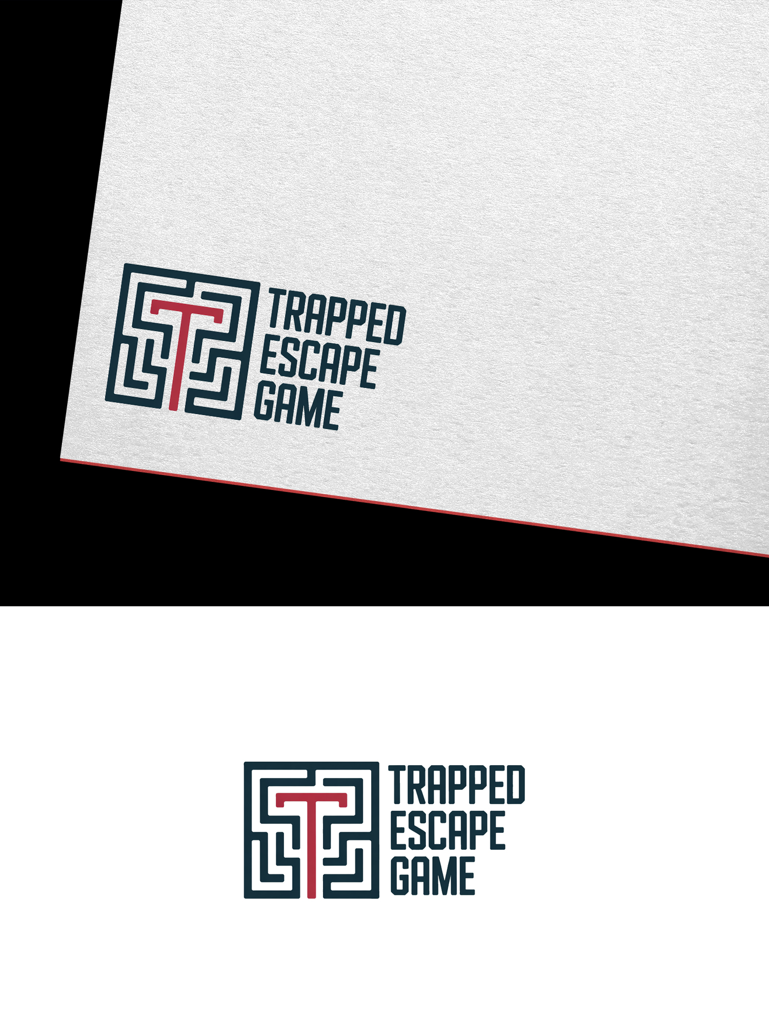 Logo Design by Infinity Pixel Studio 2026 for Trapped Escape Game | Design #37142009