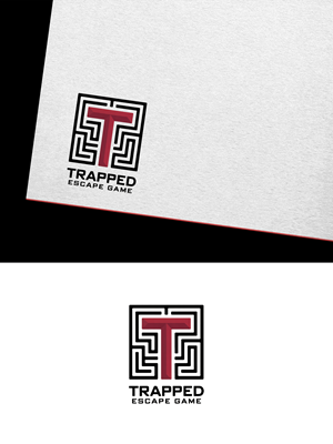 Logo Design by Infinity Pixel Studio 2026 for Trapped Escape Game | Design: #37142011