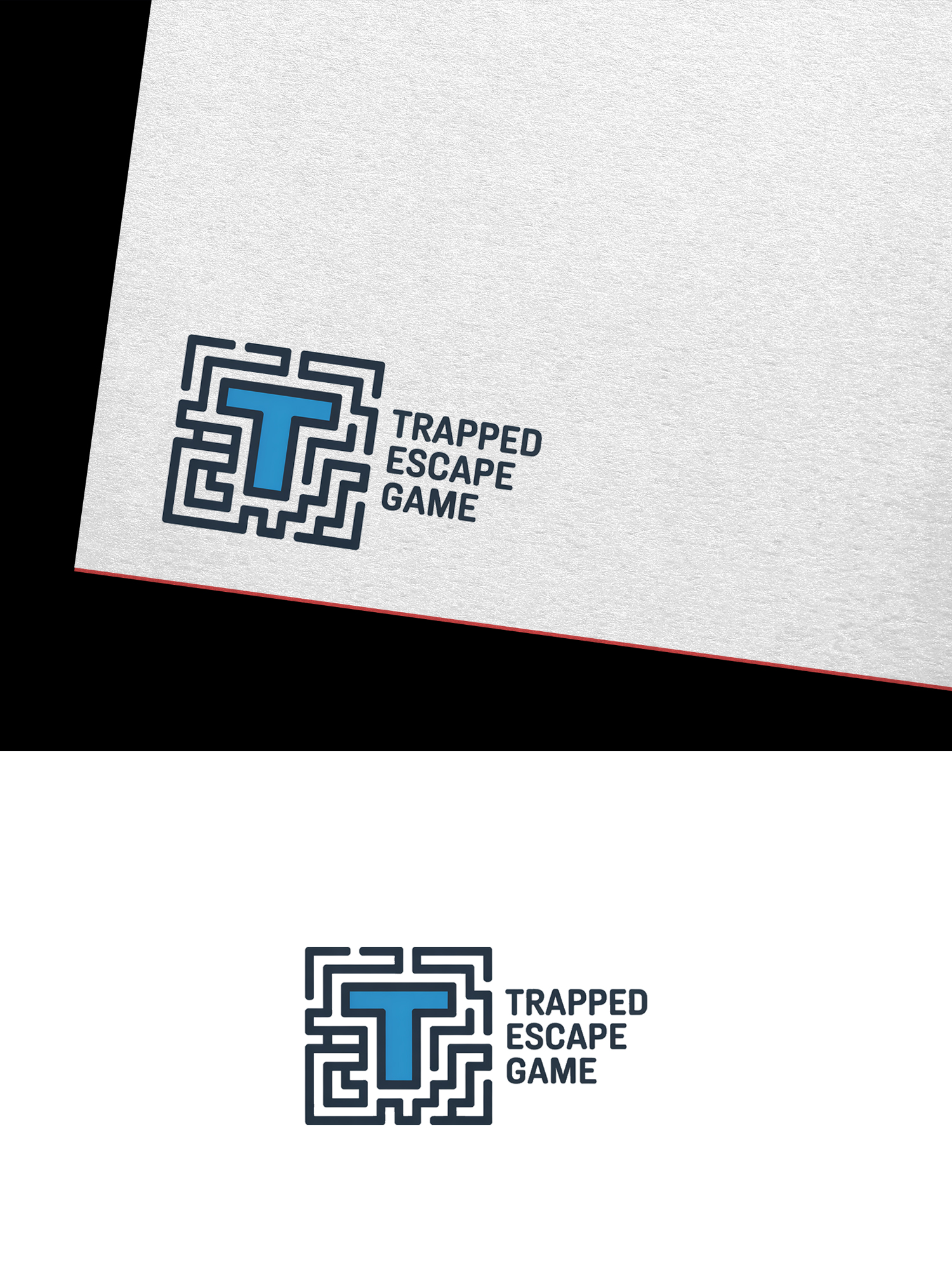 Logo Design by Infinity Pixel Studio 2026 for Trapped Escape Game | Design #37142015